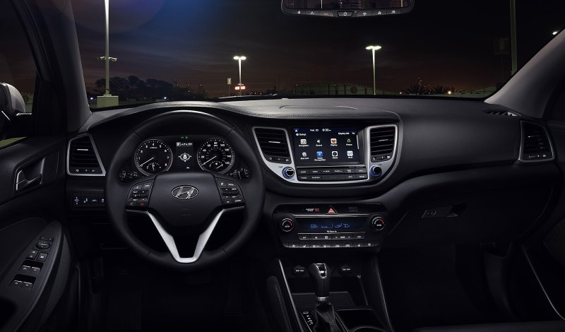 Hyundai Tucson 2017 салон