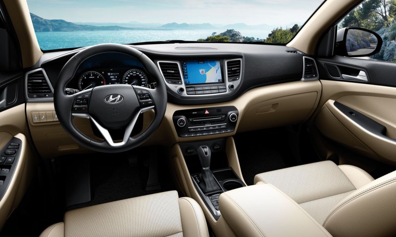 Hyundai Tucson 2016 салон