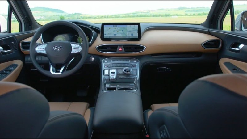 Hyundai Santa Fe 2014 салон