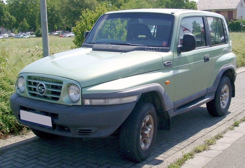 ССАНГЙОНГ Корандо 2001