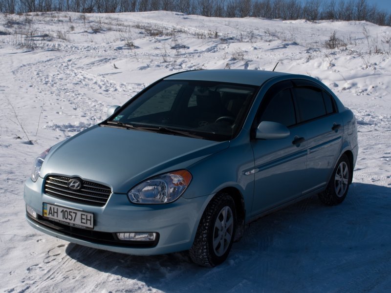 Hyundai Verna 2008 год,