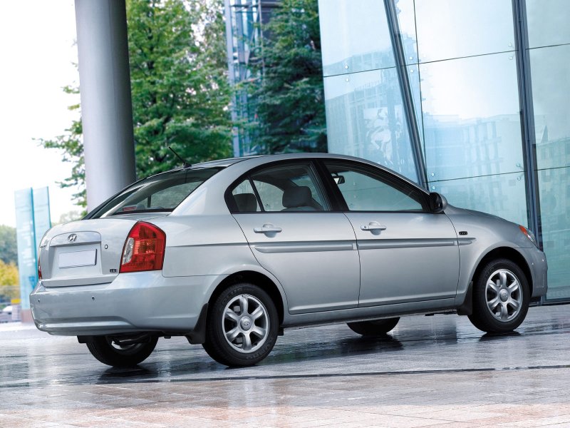 Hyundai Verna 2008 хэтчбек