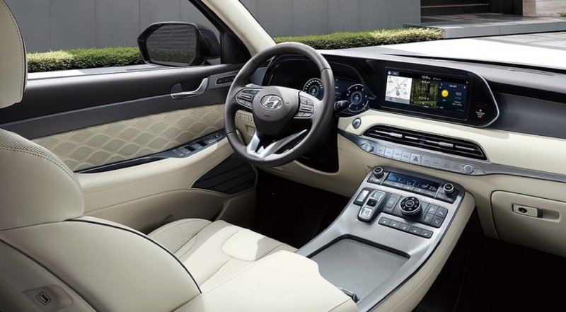 Hyundai Palisade 2021 салон