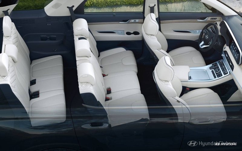 Hyundai Palisade 2022 салон