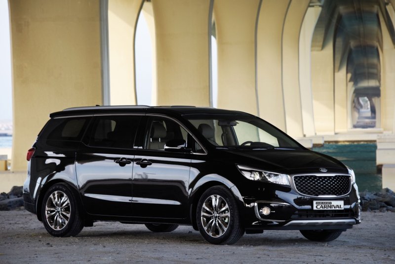 Kia Carnival 2018 багажник