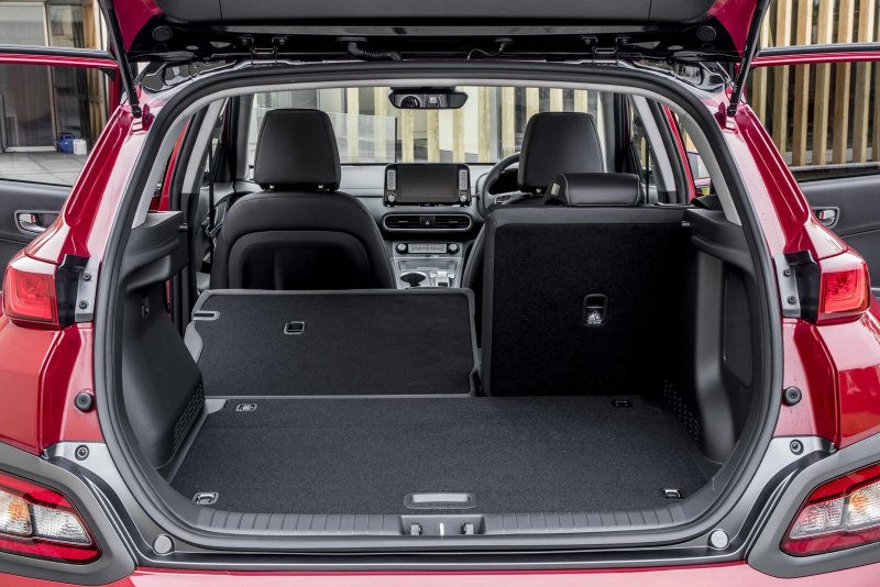 Hyundai Kona Electric багажник