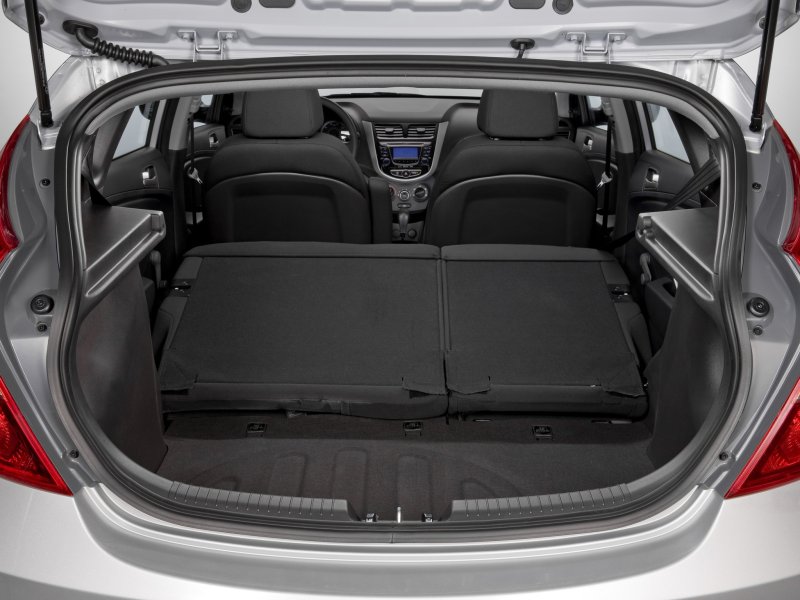 Hyundai Solaris Hatchback багажник