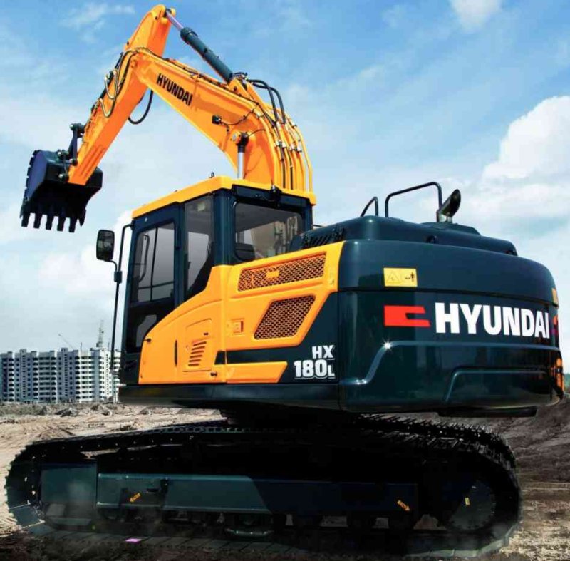 Экскаватор Hyundai r180w-9s