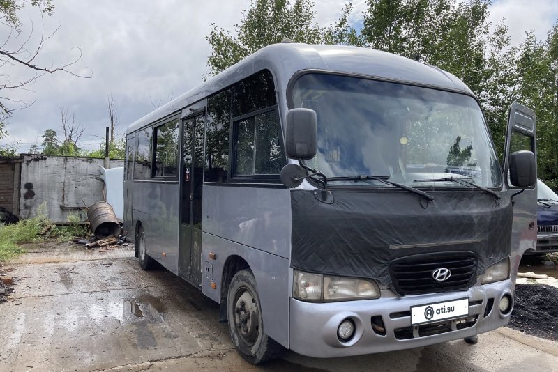 Хендай новеньких автобусов
