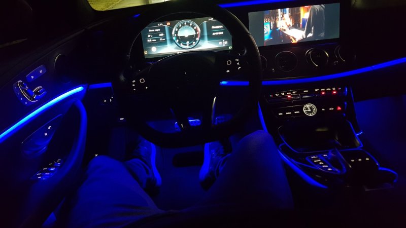 Хендай Соната 2021 салон подсветка