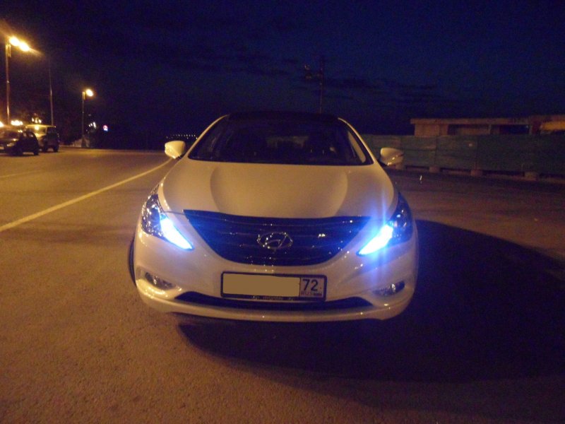 Hyundai Sonata 2021 подсветка салона