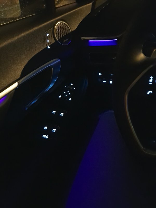 Hyundai Sonata 2021 ночью