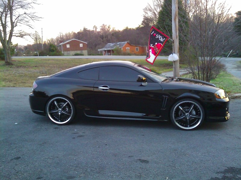 Hyundai Tiburon 2003 обвес