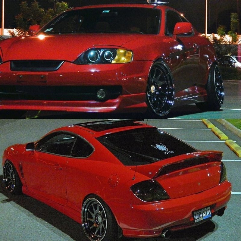 Тюнингованный Hyundai Tiburon