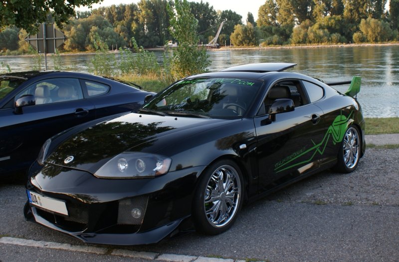 Hyundai Tiburon обвес Warrior