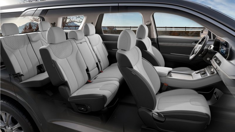 Hyundai Santa Fe 2 салон