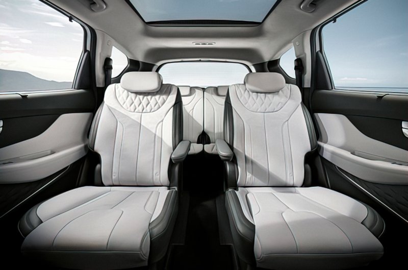 Hyundai Santa Fe New 2021 салон
