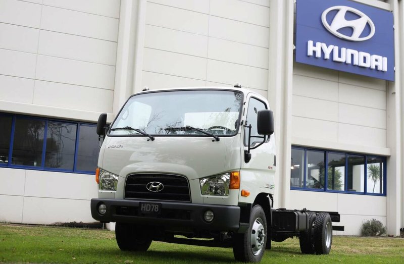 Hyundai hd78 изотермический фургон