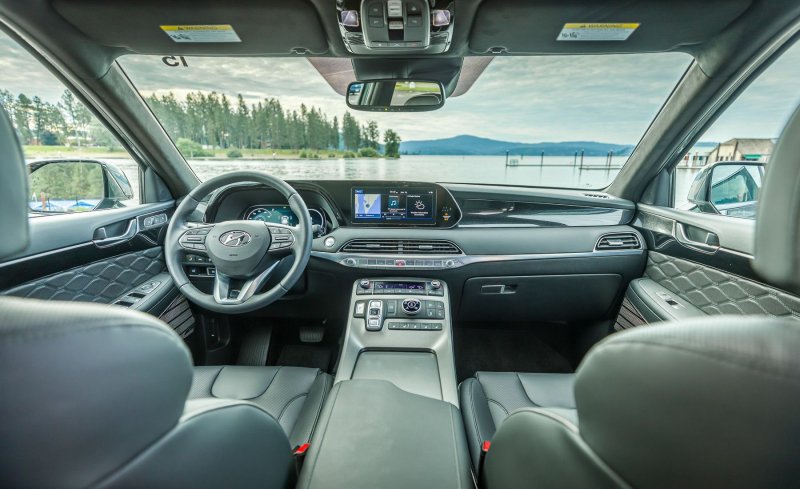 Hyundai Palisade 2020 интерьер