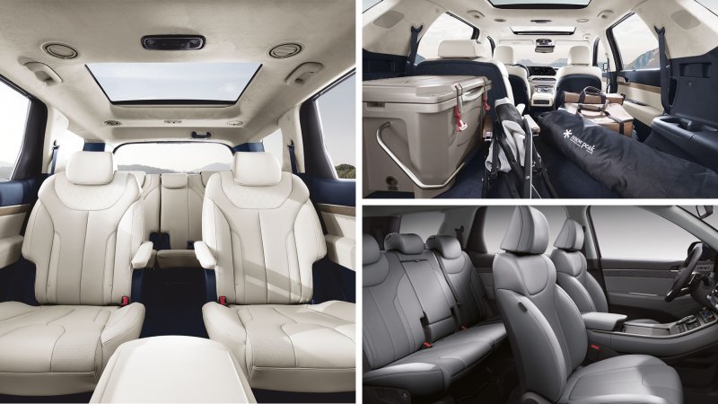Hyundai Palisade 2021 интерьер