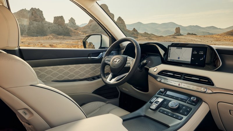 Hyundai Palisade 2020 салон