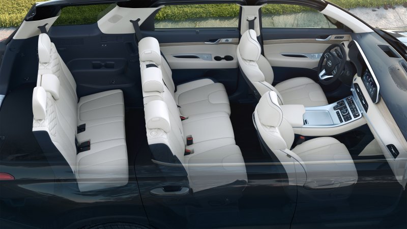 Hyundai Palisade 2022 салон