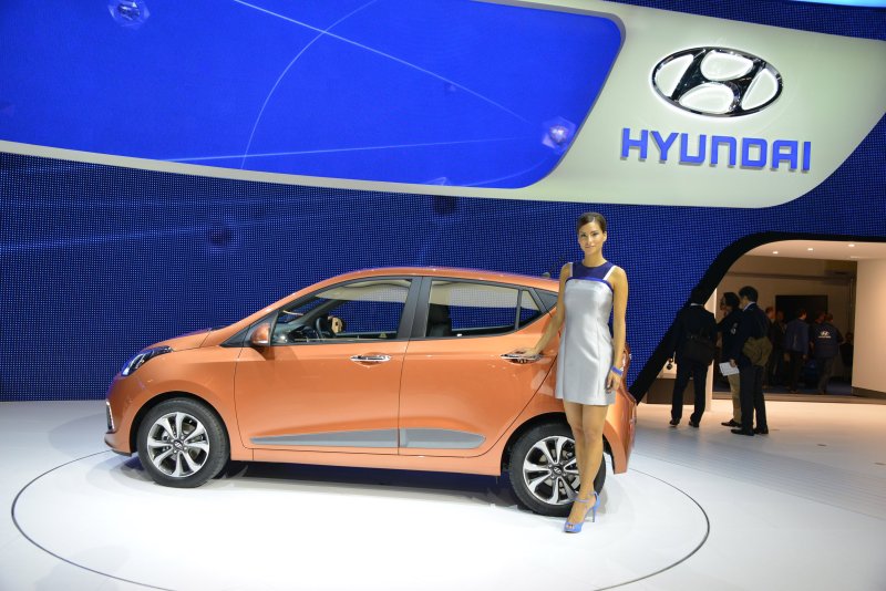 Hyundai i20 зеленый