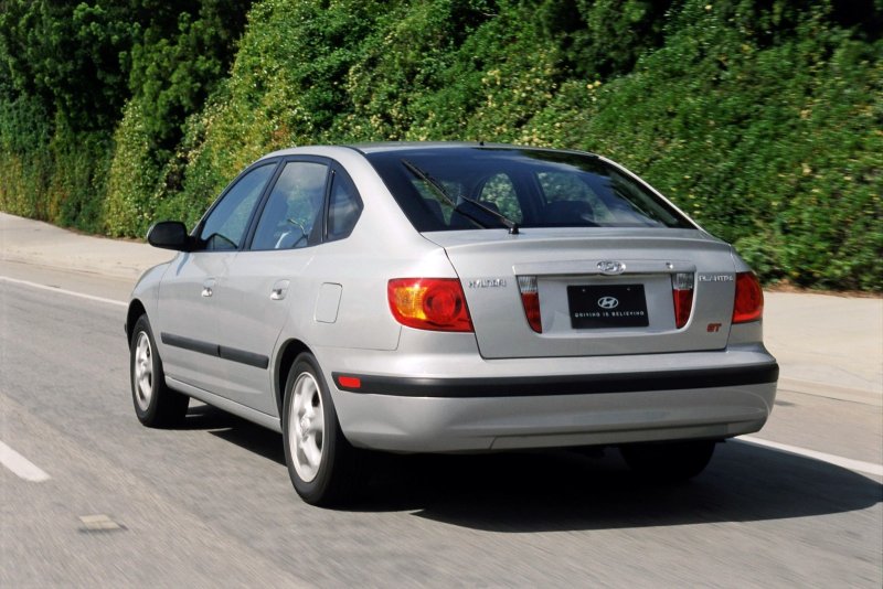 Hyundai Elantra XD 2003 черная