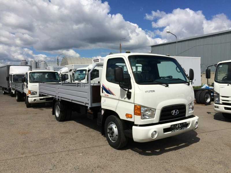 Бортовой Hyundai hd78 CNG