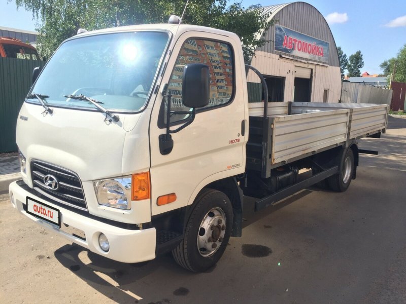 Грузовой-бортовой а/м Hyundai qt Mighty