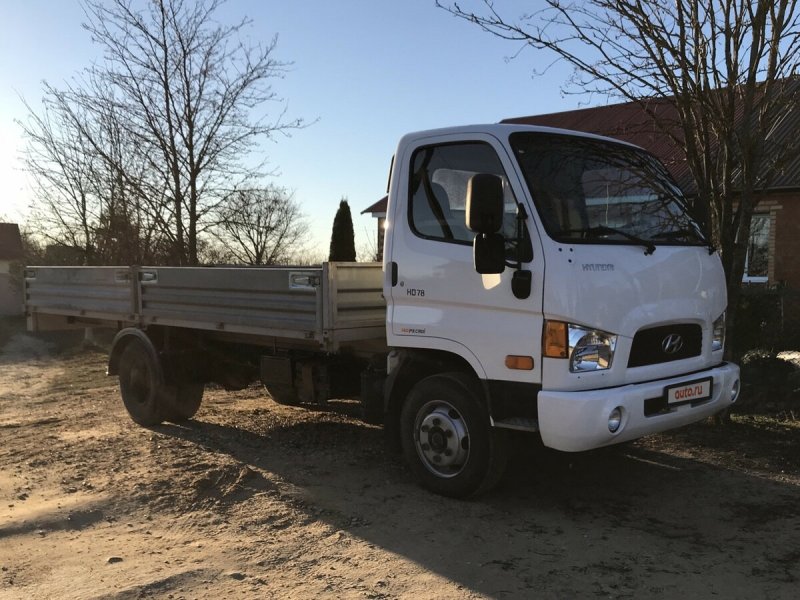 Hyundai бортовой трёхосный