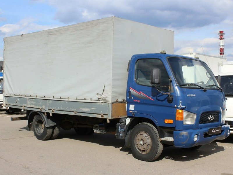 Бортовой грузовик Hyundai hd78