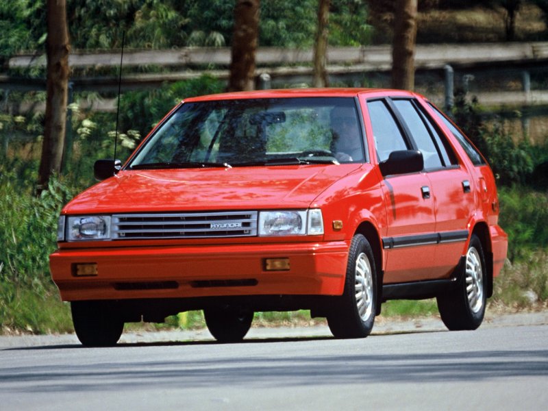Hyundai excel 1989