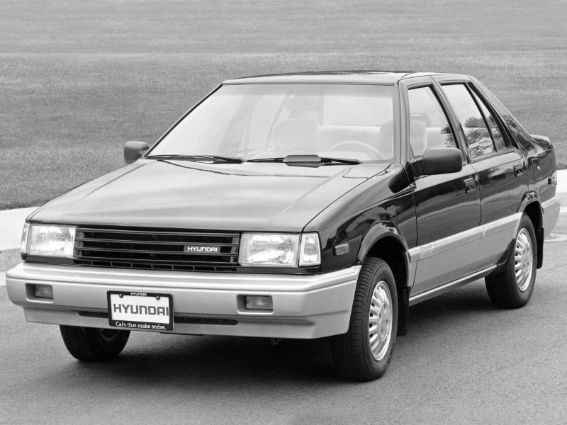 Hyundai Pony 1.5 МТ, 1992,