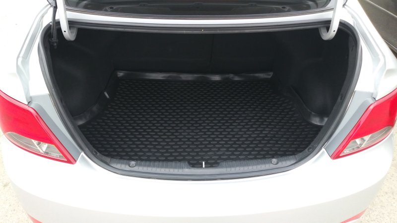 Hyundai Solaris 2016 багажник
