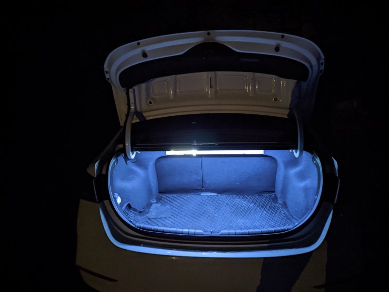 Hyundai Solaris 2015 багажник