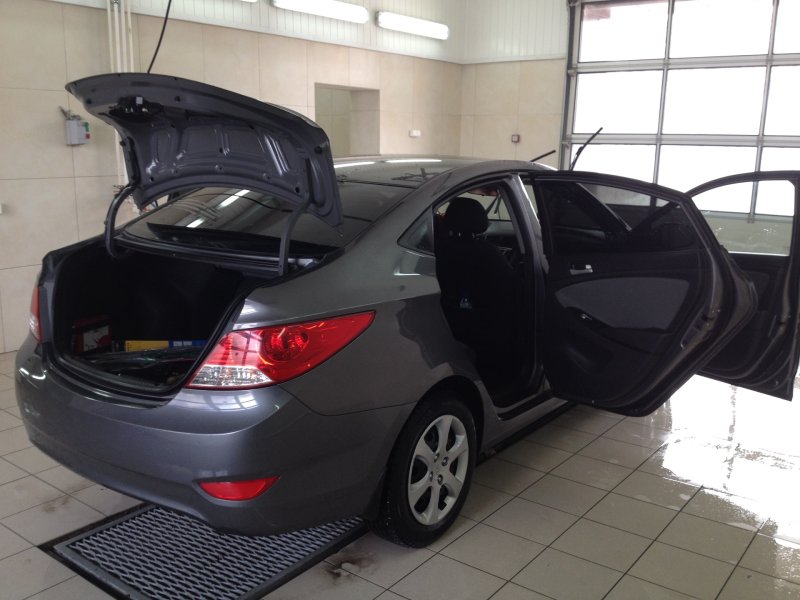 Hyundai Solaris 2019 багажник