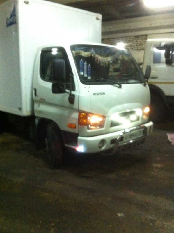 Hyundai hd78 рефрижератор
