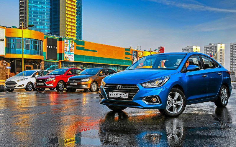 Hyundai Solaris Kia Rio Volkswagen Polo
