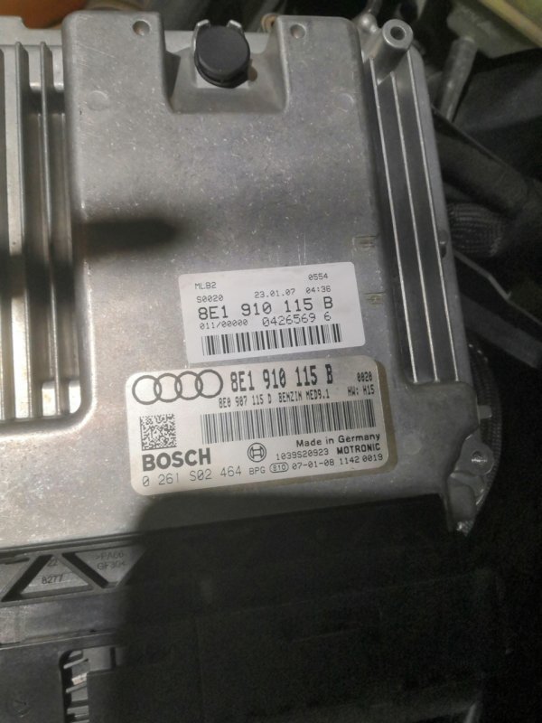 Прошивка ЭБУ Audi a4 b5