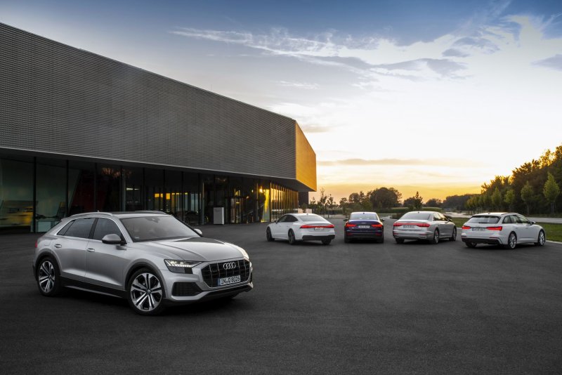 Линейка автомобилей Audi