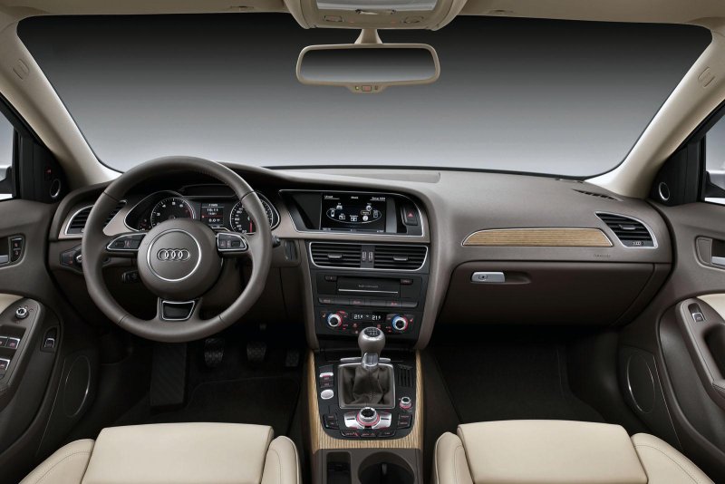 Audi a4 IV b8 салон