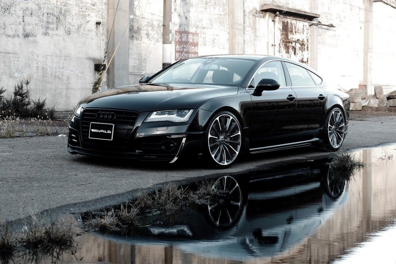 Audi a7 Wald