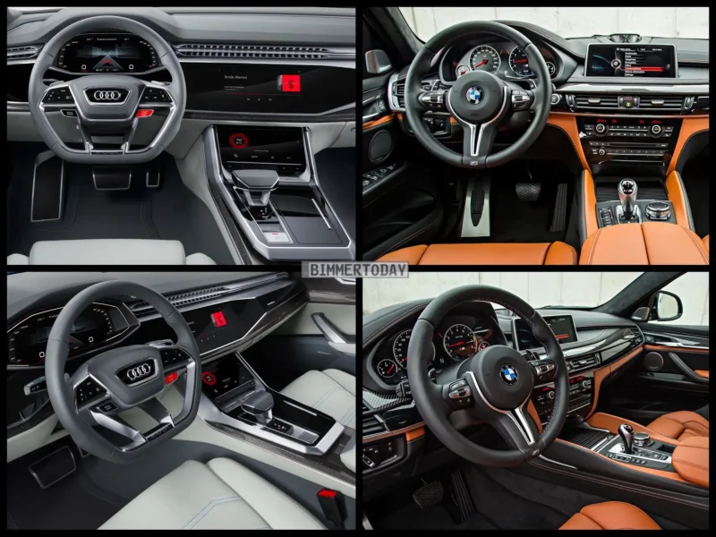 Audi q8 vs BMW x6
