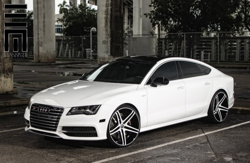 Ауди s7 белая