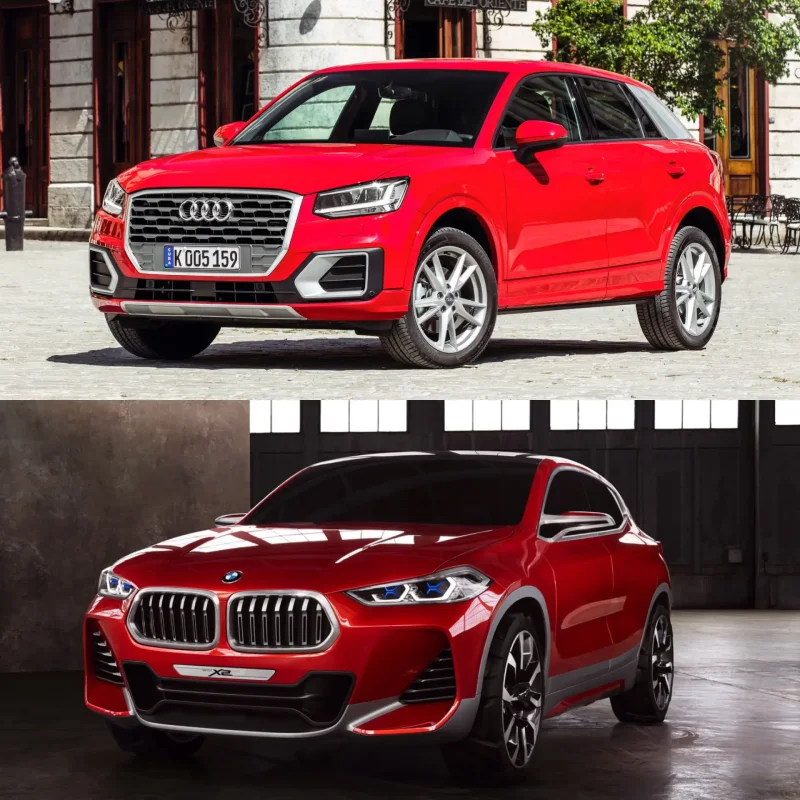 BMW x2 и Ауди q3