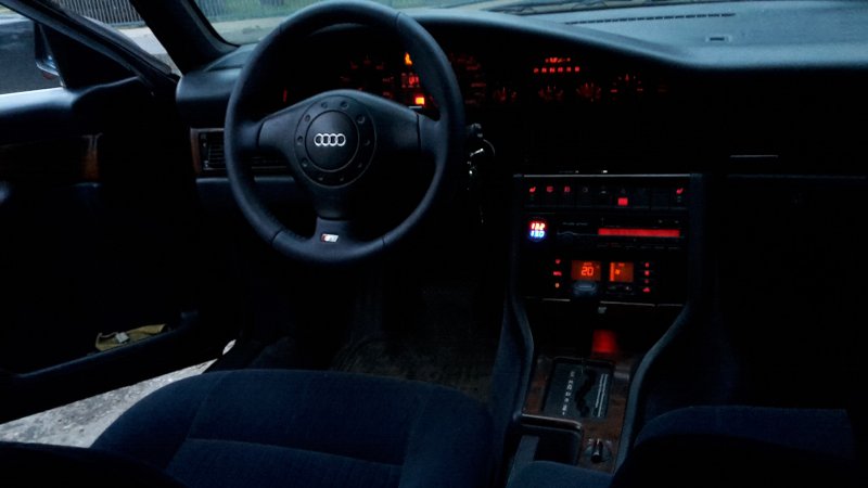 Ауди v8 новый интерьер
