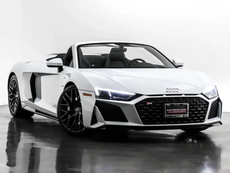Audi r8 2020 White