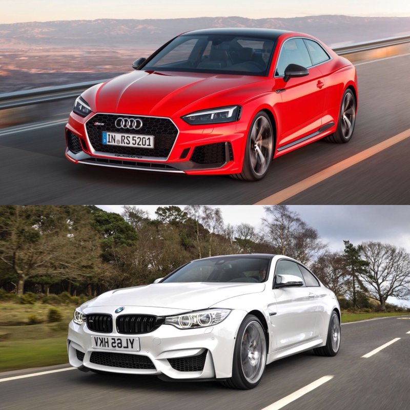 BMW m8 vs Audi rs7