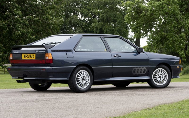 Ауди 80 quattro 1980